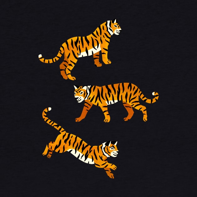 Bengal Tigers by TigaTiga